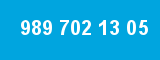 989 702 13 05 989 702 13 05